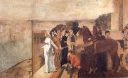 Edgar Degas Semiramis Building Babylon USA oil painting artist